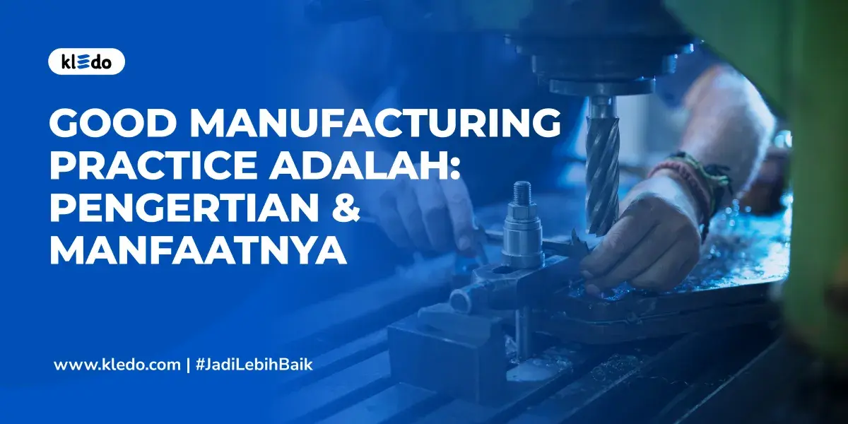 good manufacturing practice banner