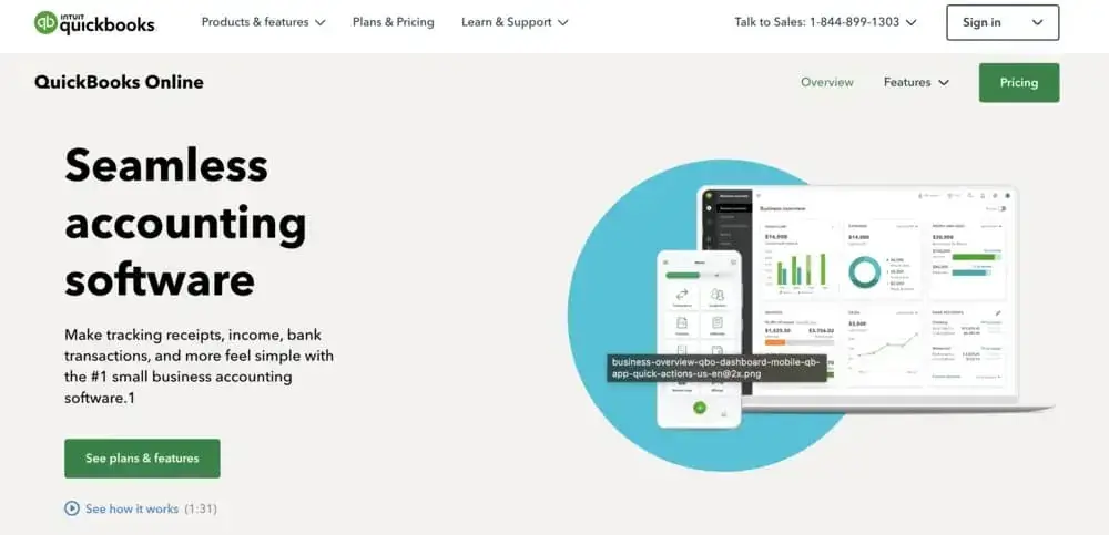 software keuangan saas quickbooks