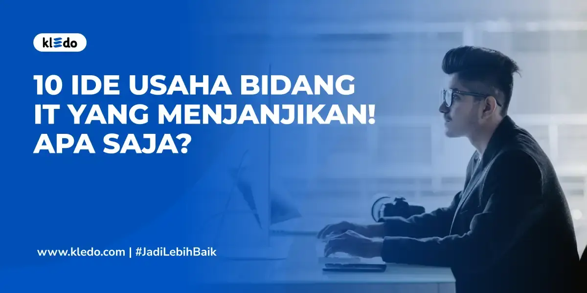 ide usaha bidang it banner