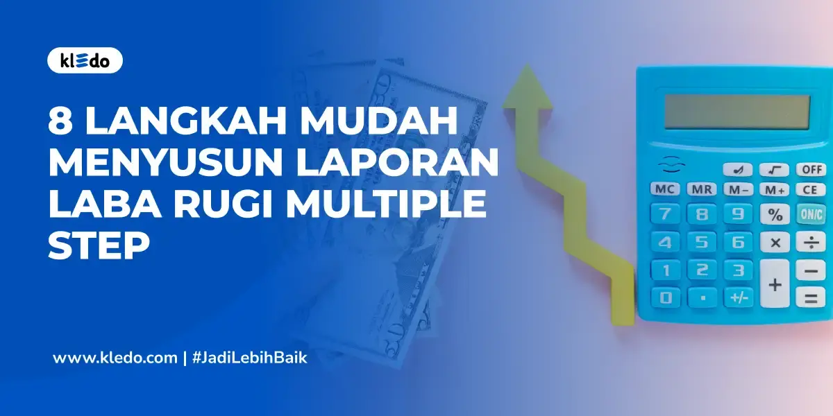 laporan laba rugi multiple step banner