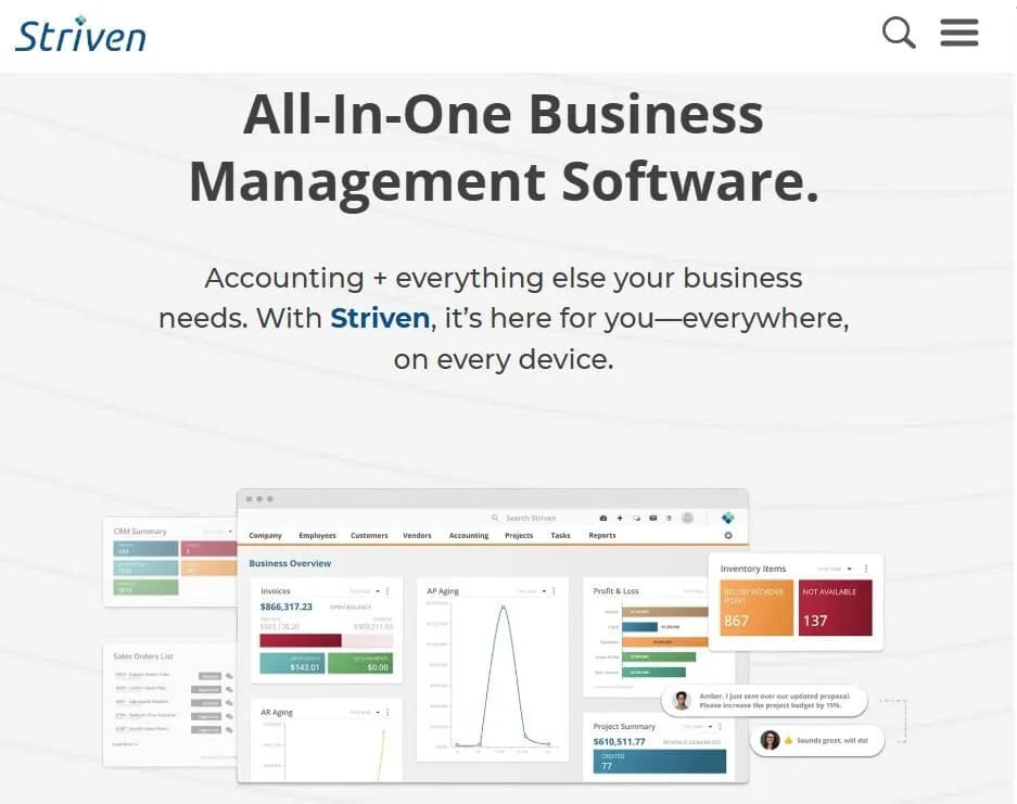 software akuntansi developer perumahan striven