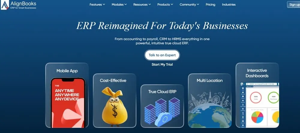 software akuntansi distribusi alignbooks