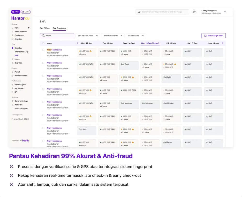 software hris kantorku