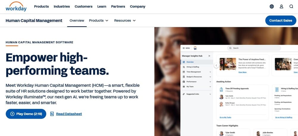 software hris workday