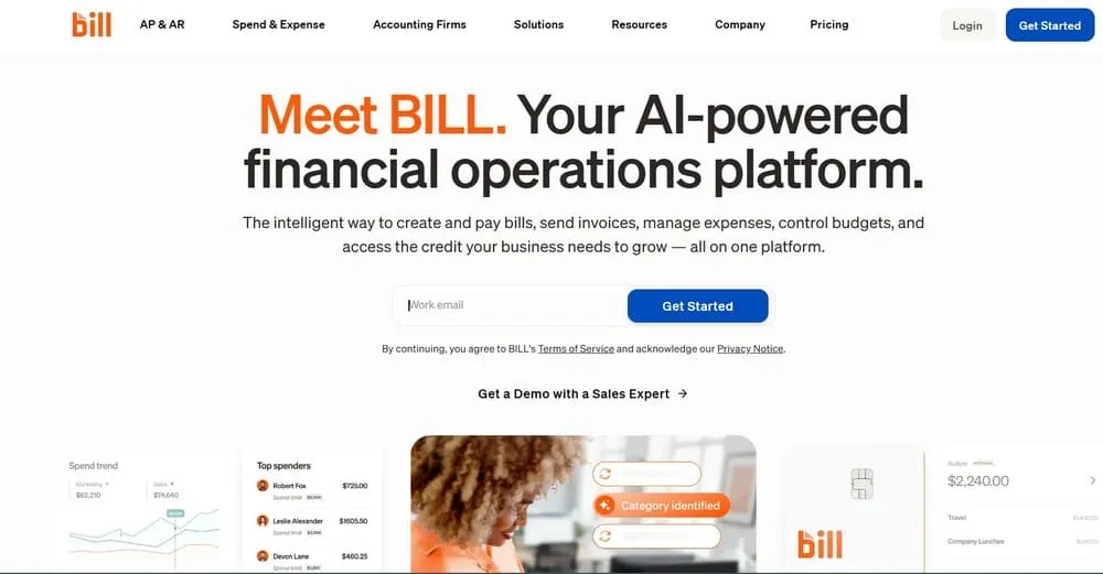 aplikasi keuangan perusahaan bill