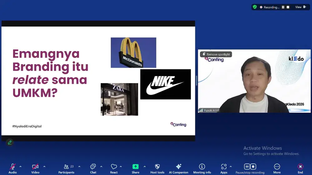 webinar kledo canting 1