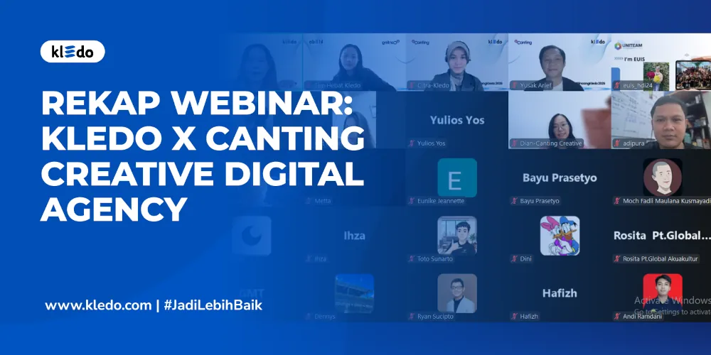 webinar kledo canting banner