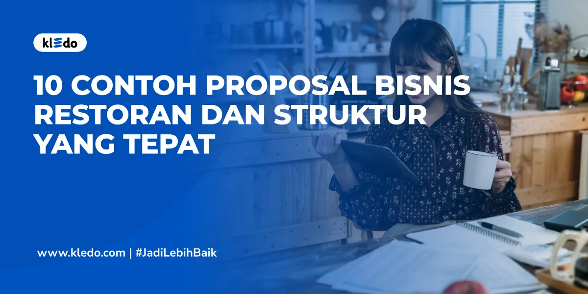 contoh proposal bisnis restoran banner