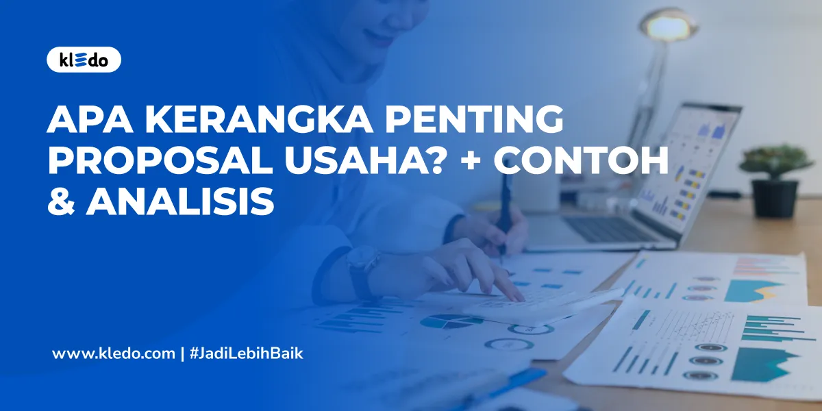 kerangka penting proposal usaha banner
