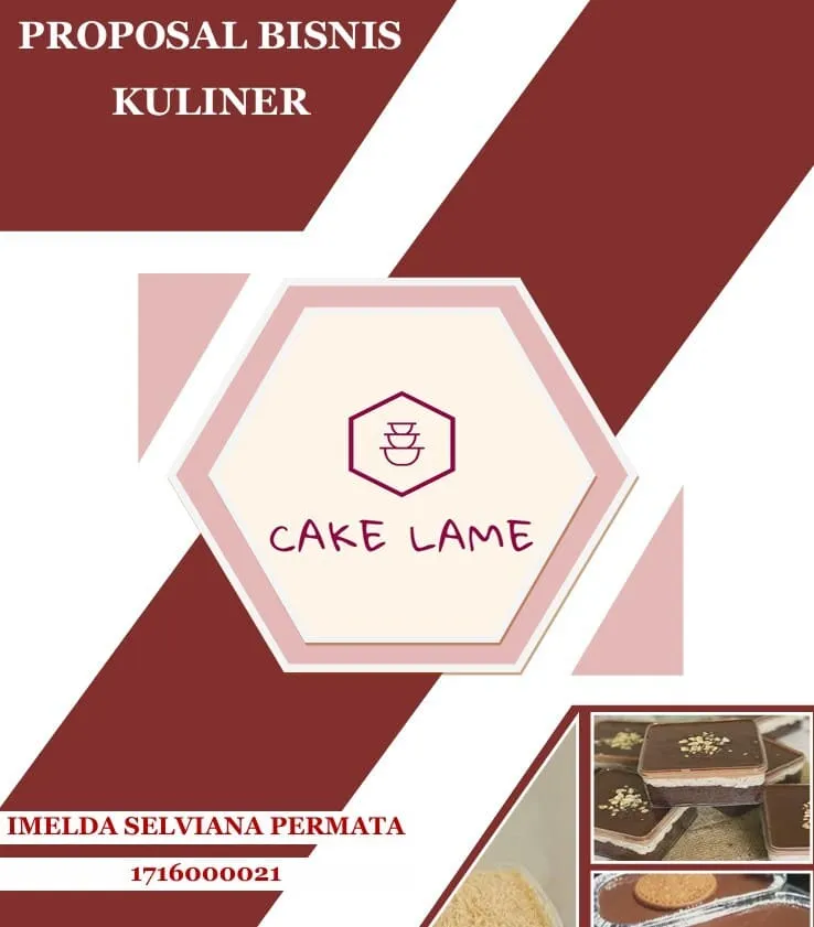 proposal bisnis kuliner cake lame