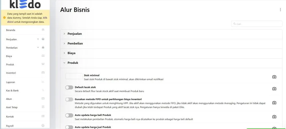 Persediaan awal dan akhir dalam laporan keuangan 3