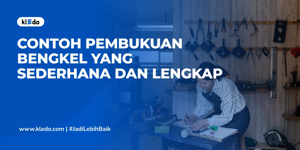 contoh pembukuan bengkel banner