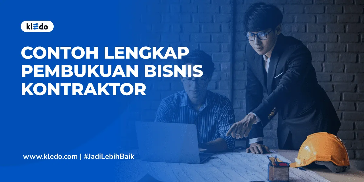 contoh pembukuan bisnis kontraktor banner