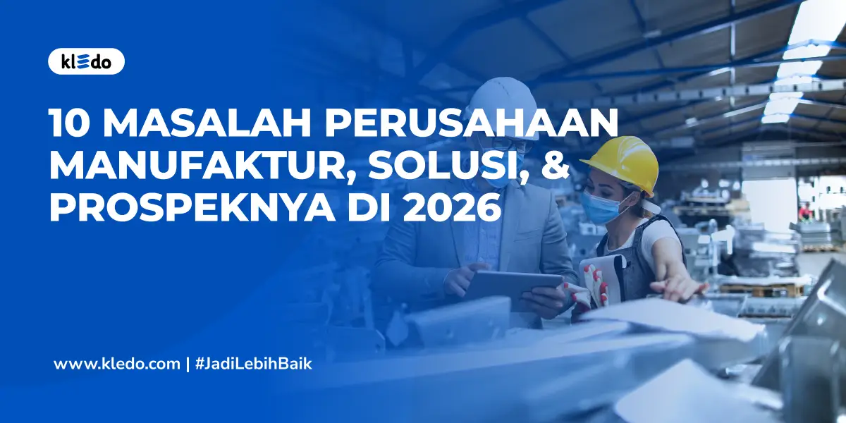 masalah perusahaan manufaktur banner