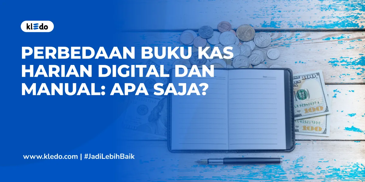 perbedaan buku kas harian digital dan manual banner