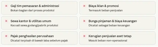 bukan komponen hpp