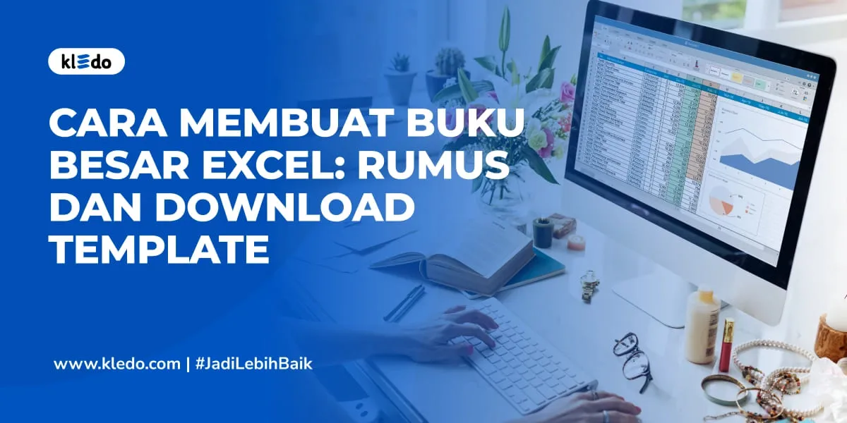 cara membuat buku besar excel banner