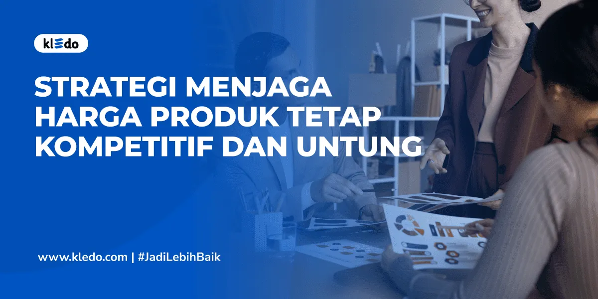 strategi menjaga harga produk banner