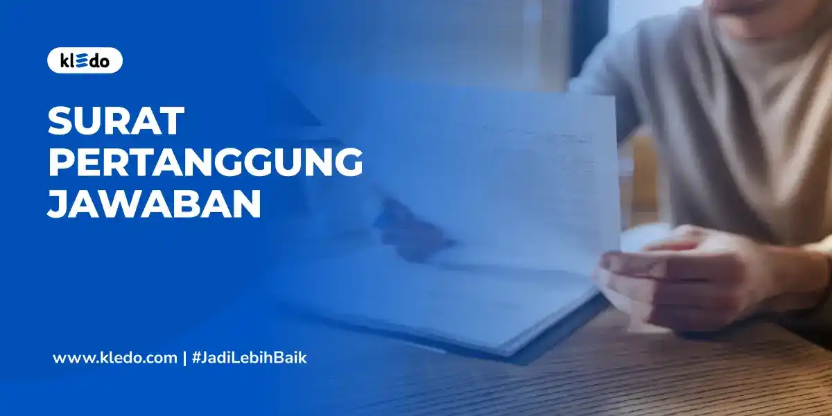 surat pertanggungjawaban