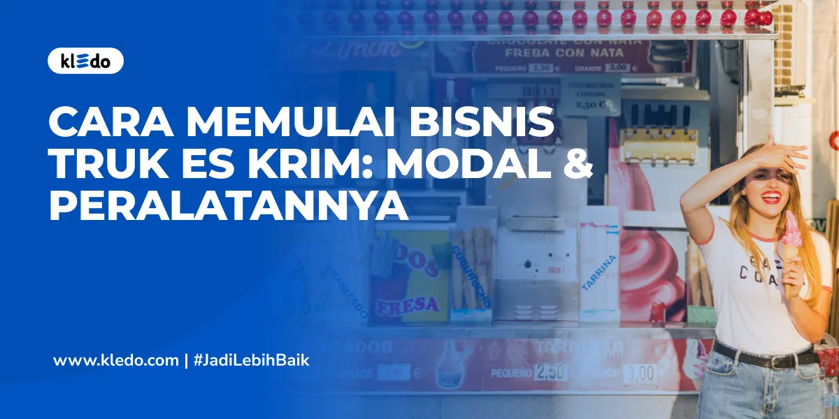 bisnis truk es krim banner