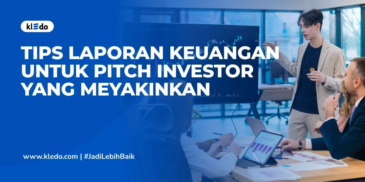 laporan keuangan pitch investor banner