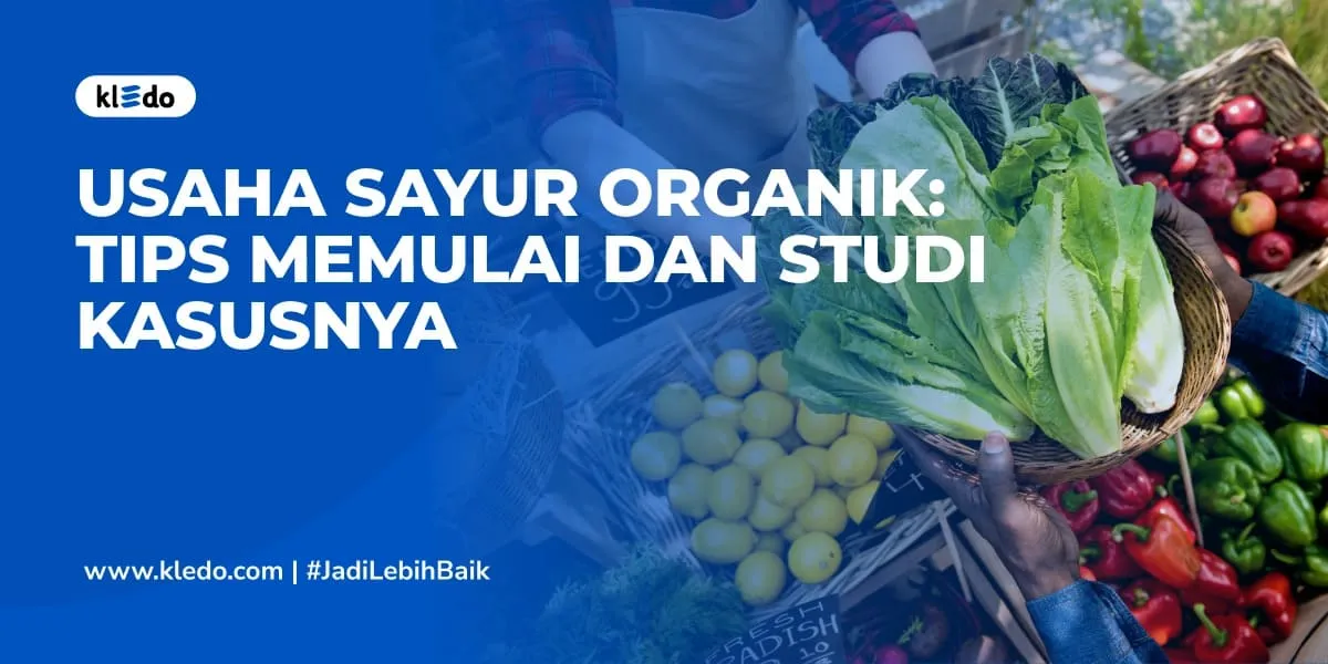 usaha sayur organik banner