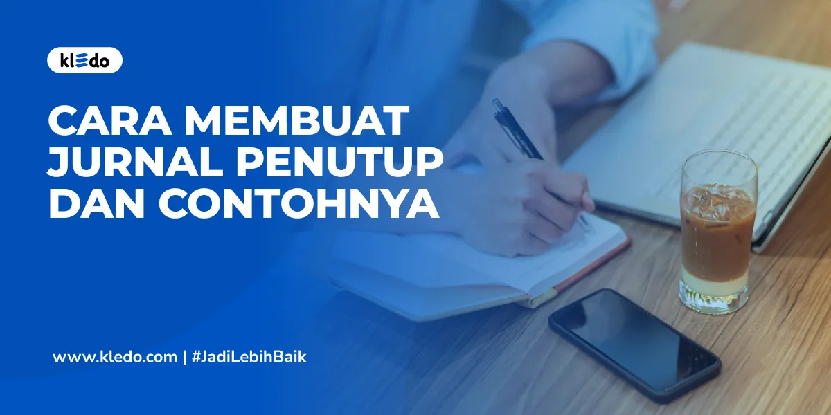 cara membuat jurnal penutup banner