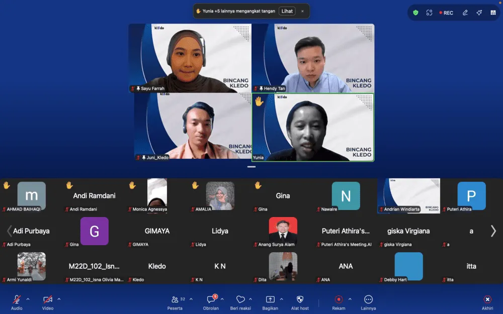 Webinar Bincang Kledo dan Hendy Tan