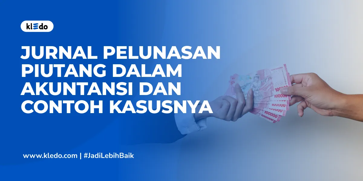 jurnal pelunasan piutang banner