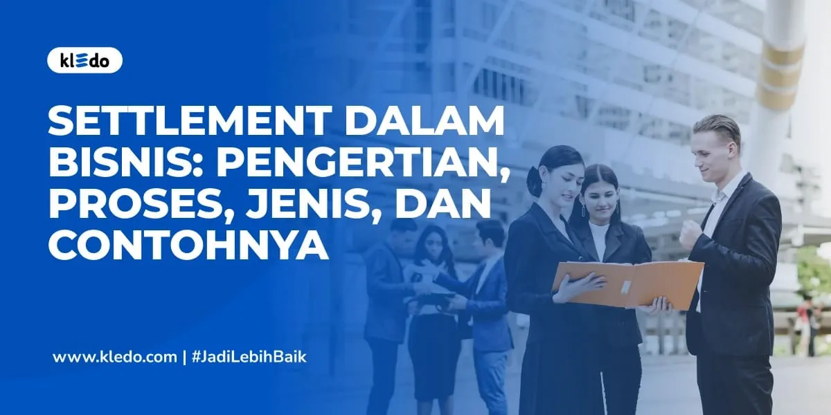 settlement dalam bisnis banner