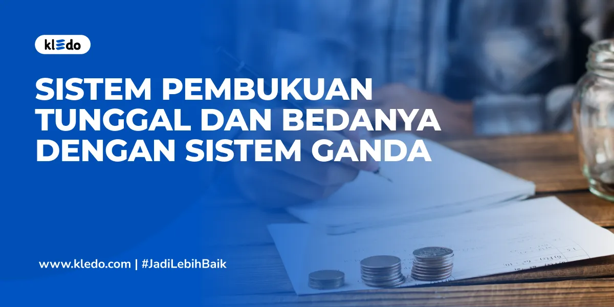 sistem pembukuan tunggal banner