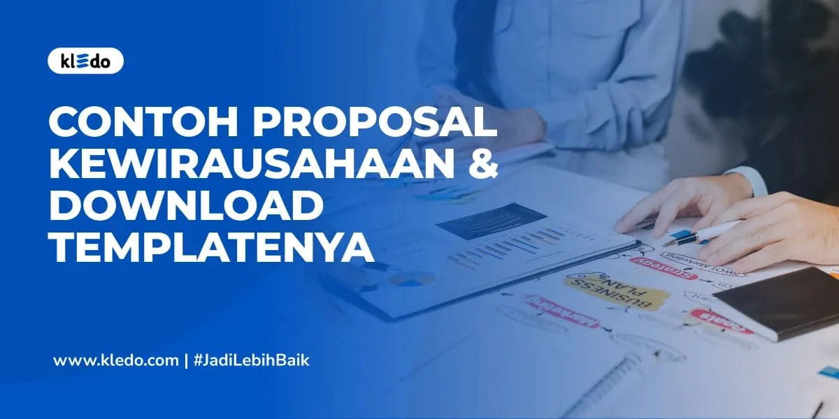 contoh proposal kewirausahaan banner