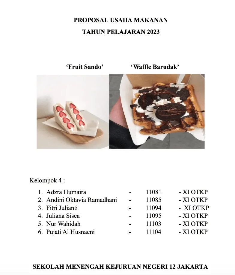 contoh proposal usaha makanan 3
