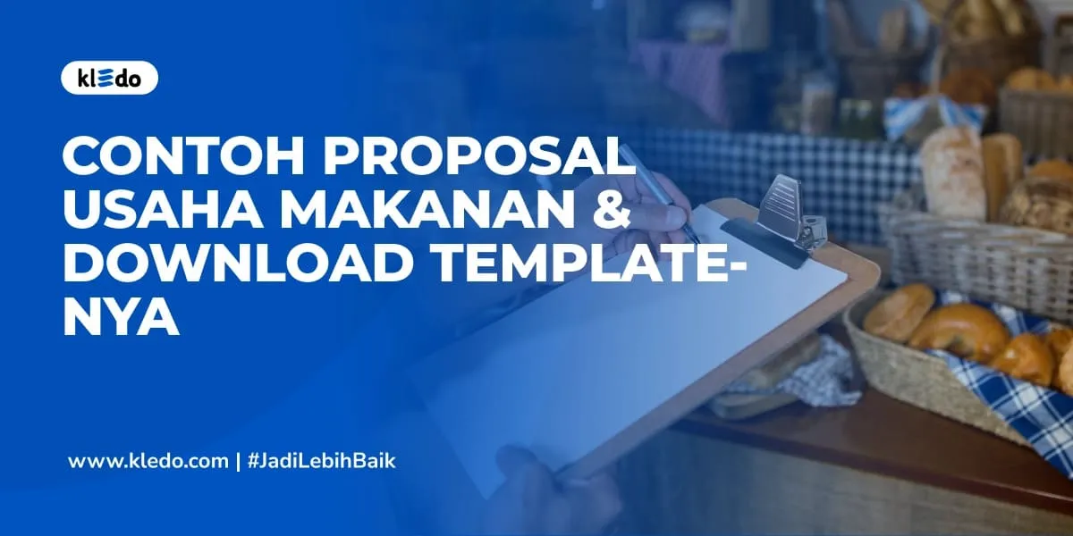 contoh proposal usaha makanan banner