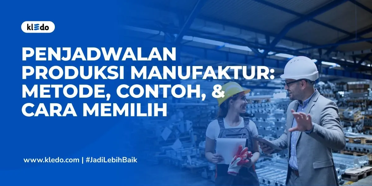 penjadwalan produksi manufaktur banner