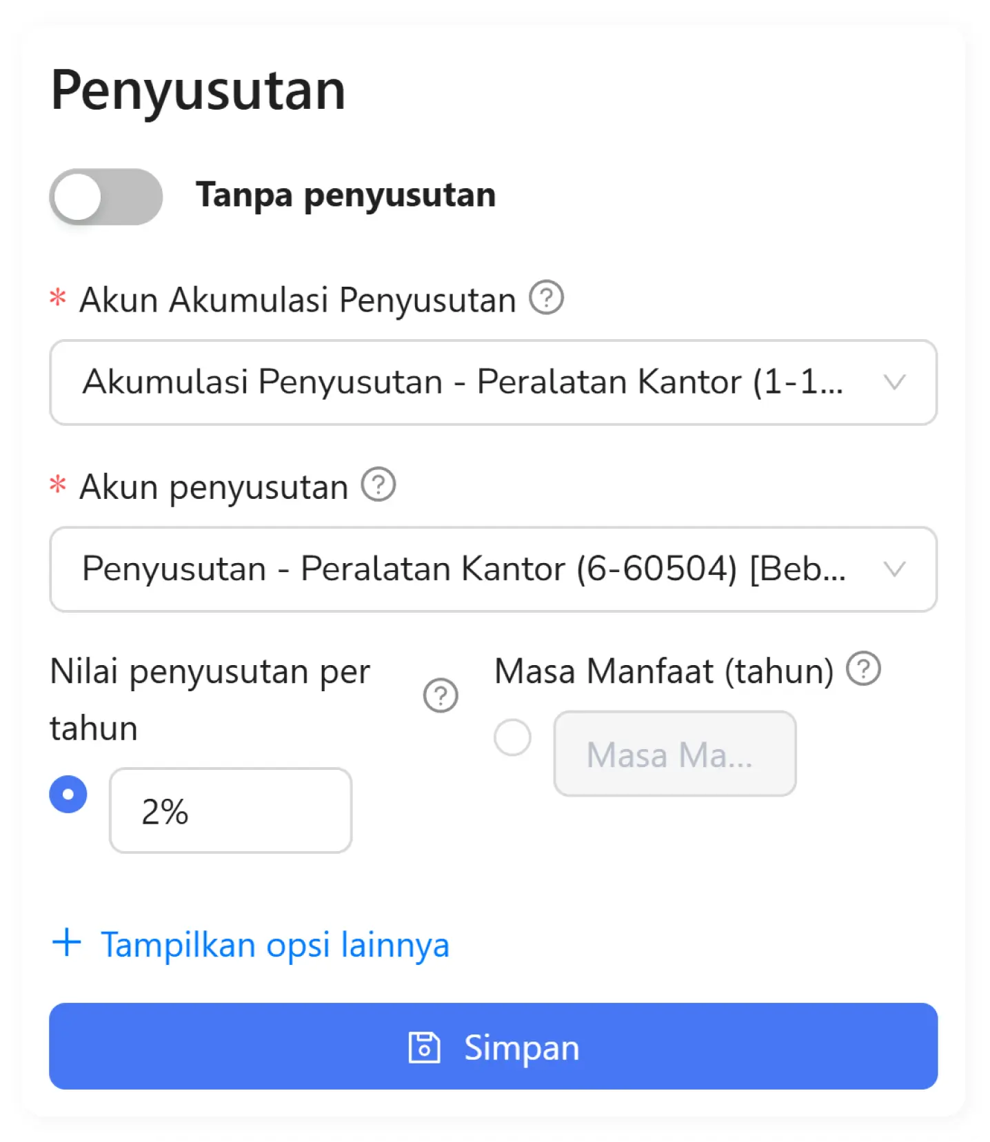 penyusutan