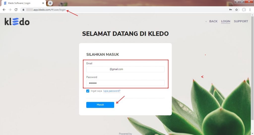Login masuk Kledo Login masuk Kledo