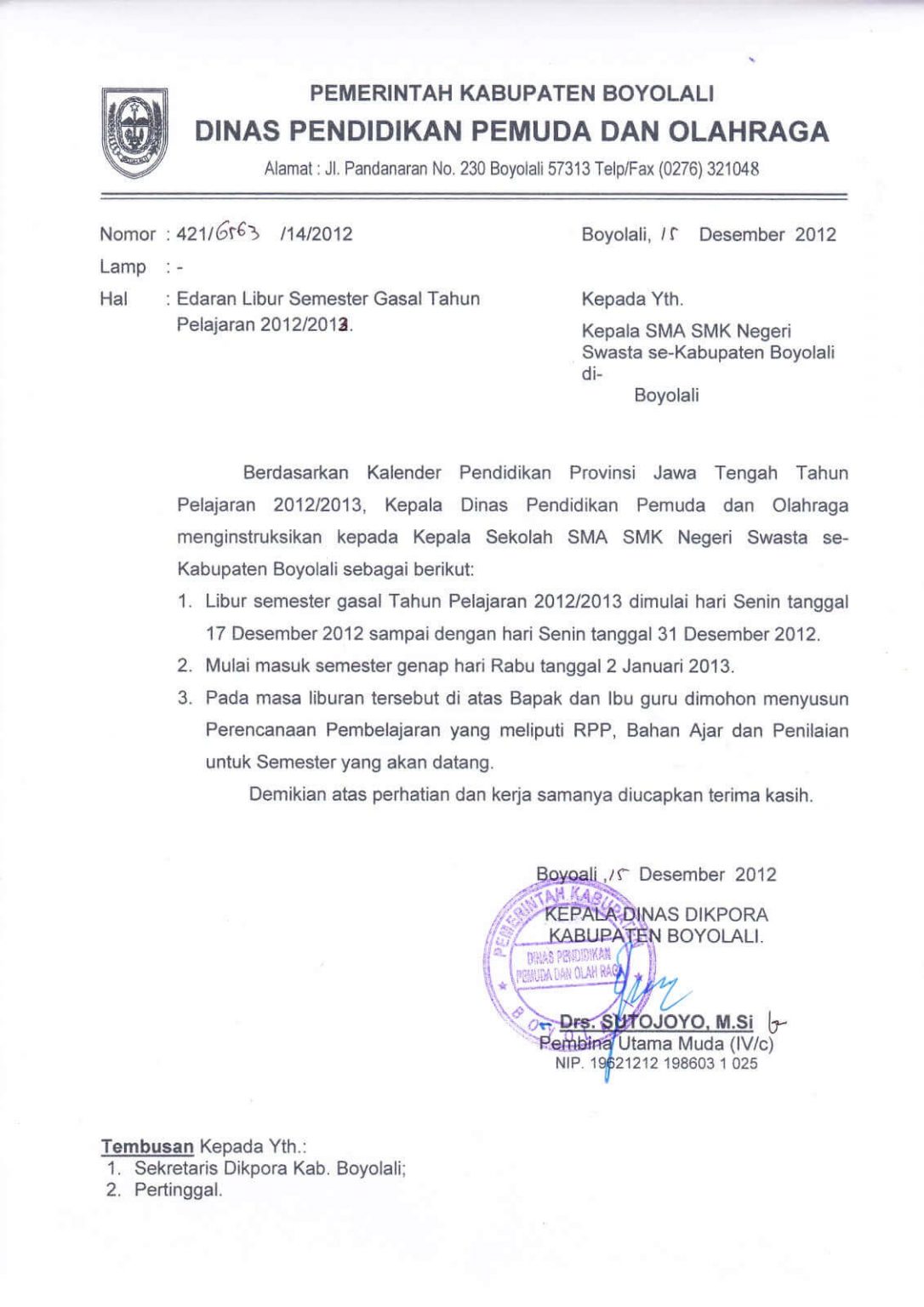 Contoh Buat Surat Tajaan