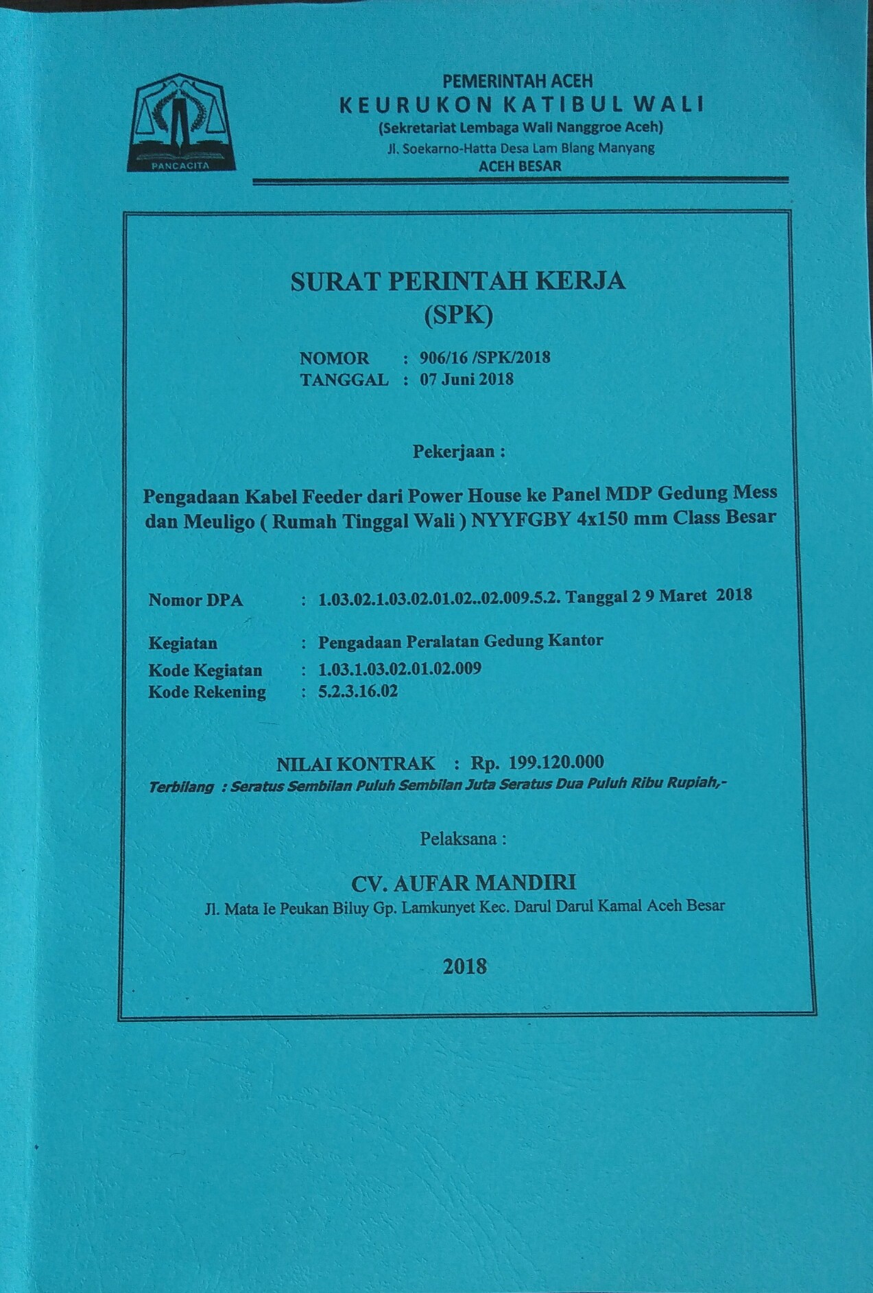 Coba Contoh Surat Perintah Kerja Ini untuk Keperluan