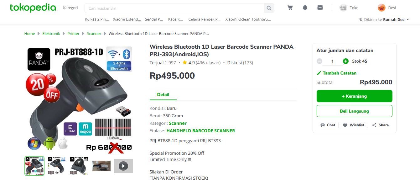 Cara Menggunakan Scan Barcode Software Akuntansi Kledo