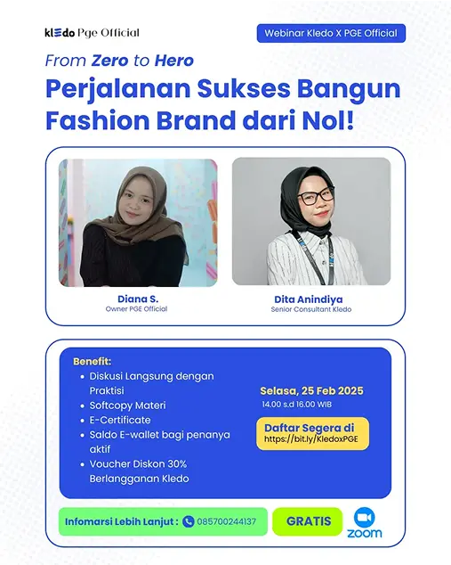 From Zero to Hero Perjalanan Sukses Bangun Fashion Brand dari Nol!