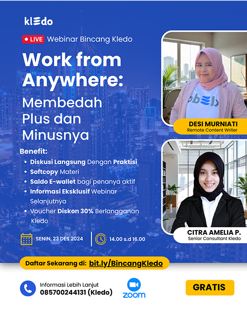 Work from Anywhere: Membedah Plus dan Minusnya
