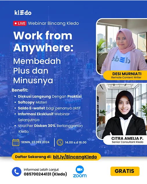 Work from Anywhere: Membedah Plus dan Minusnya